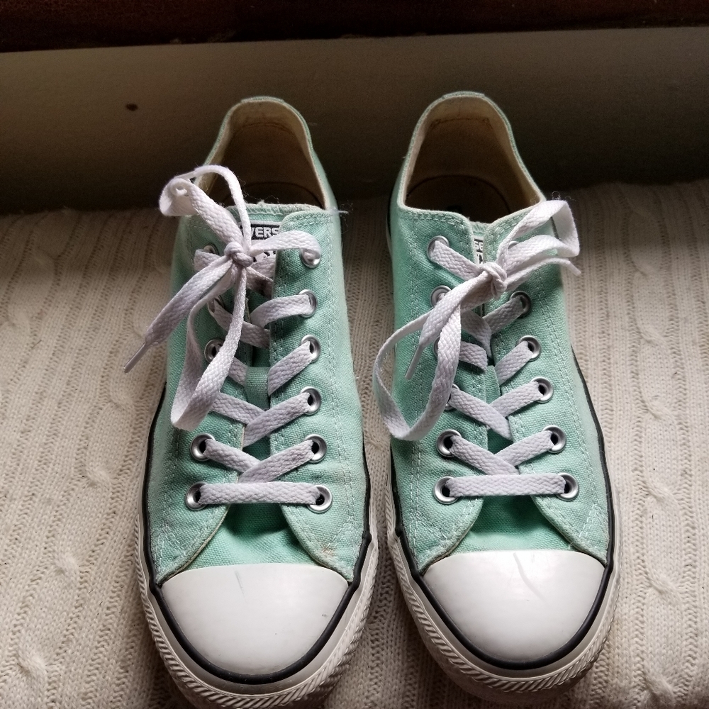 COPY - Mint Low Top Converse